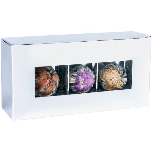 Kwitnąca Bombonierka 3 szt - Srebrna. / szt.